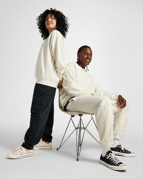 Converse Gray Cotton Men's Sweatpant main image 0