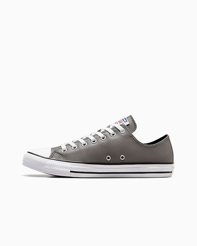 Chuck Taylor All Star Synthetic Leather Origin Story/White/Red, Inner Side View