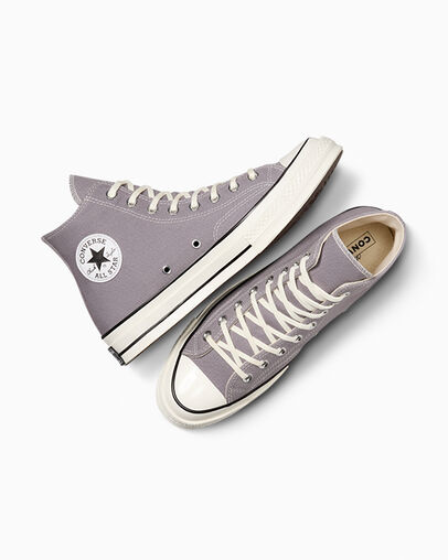 Chuck 70 Canvas Mauve Stone/Egret/Black, Angled View