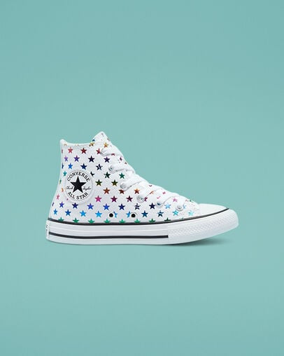 Chuck Taylor All Star Archive Foil White/Black/White, Outer Side View