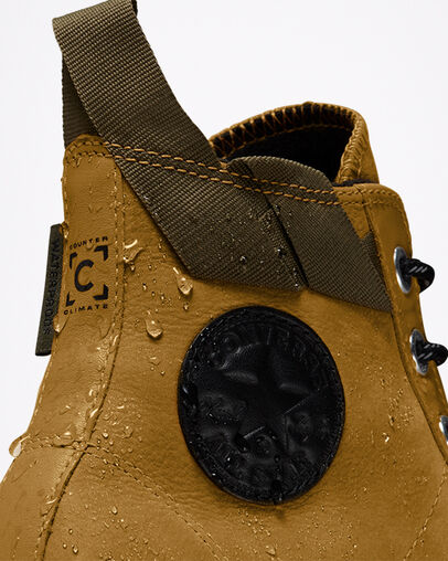 Chuck 70 Explore Waterproof Wheat/Black/String, Detail Angle View