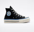 Hybrid Floral Platform Chuck Taylor All Star Negro/Azul JP/Garza