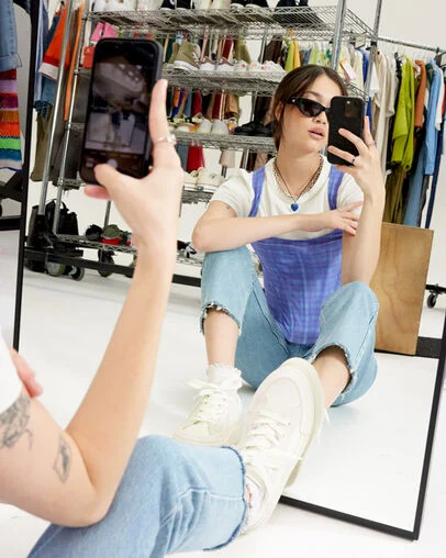 Converse Cruise &Eacute;cru/Blanc/&Eacute;cru, Reflective View