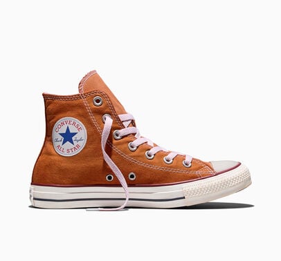 Converse Chuck Taylor All Star Dip Dye Wide Width Orange Dust Dyed