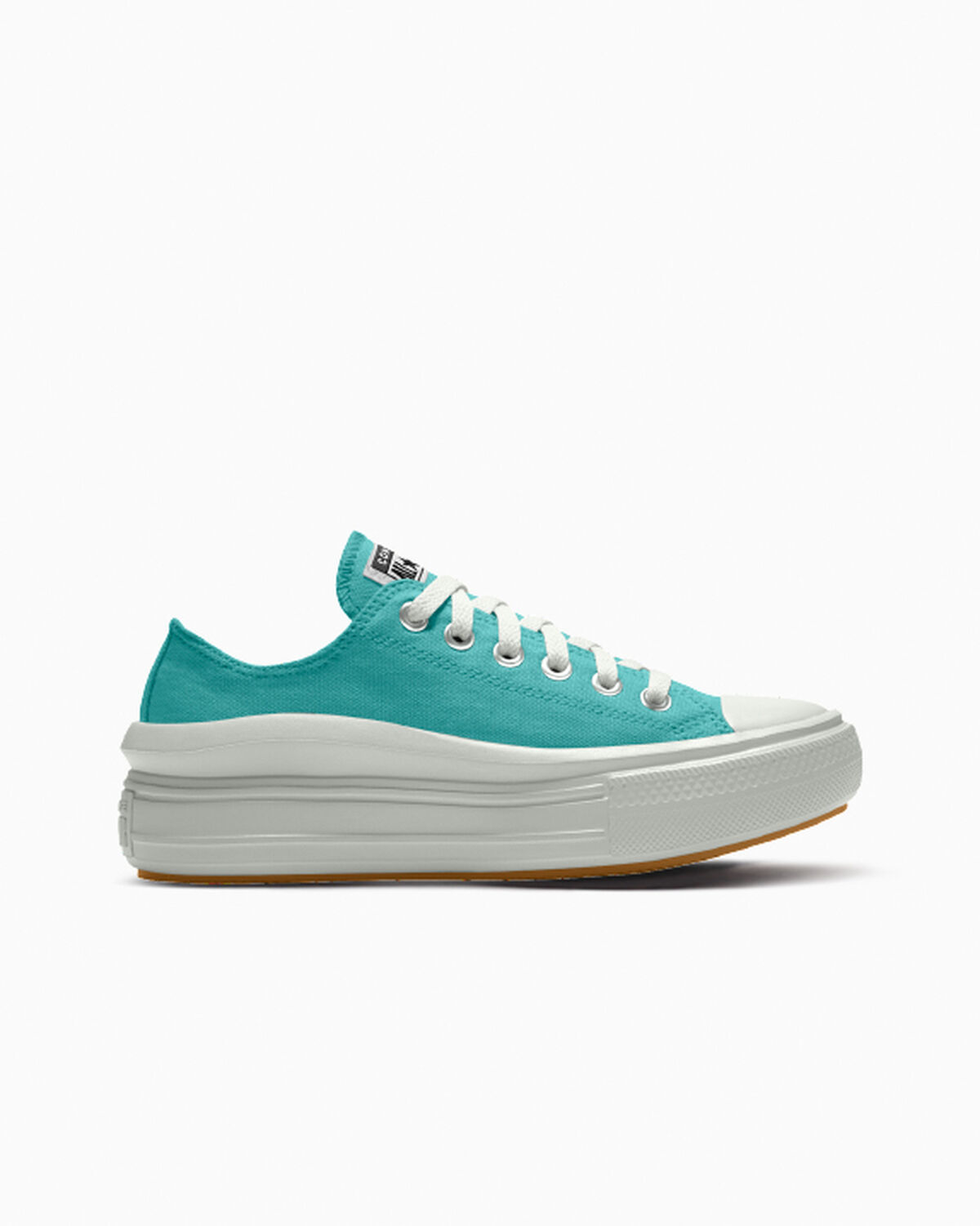Custom Chuck Taylor All Star Move Platform By You - A07198CFA24_triplecyan_BC