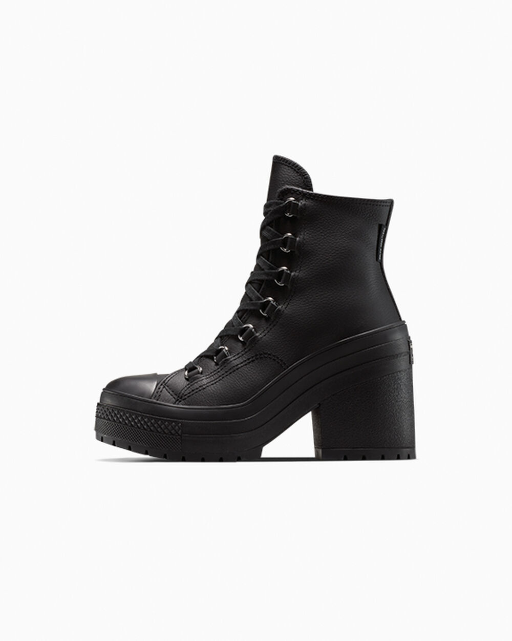 Thumbnail - Chuck 70 De Luxe Heel Platform Leather Black
