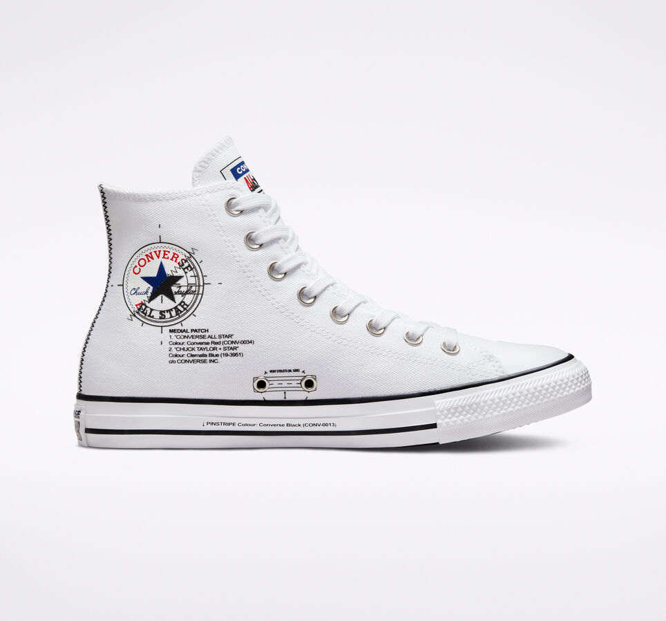 Future Utility Chuck Taylor All Star White/High Risk Red
