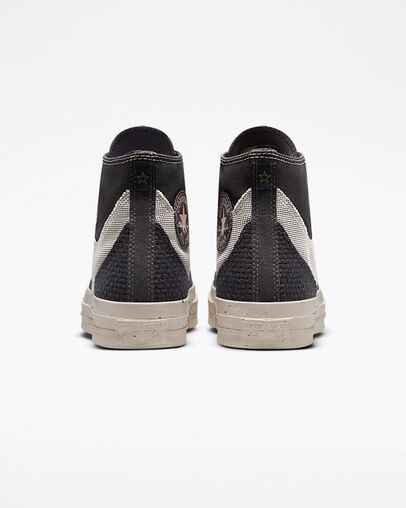 Chuck 70 Crafted Canvas Vent de temp&ecirc;te/Sable d&eacute;sert, Heel View