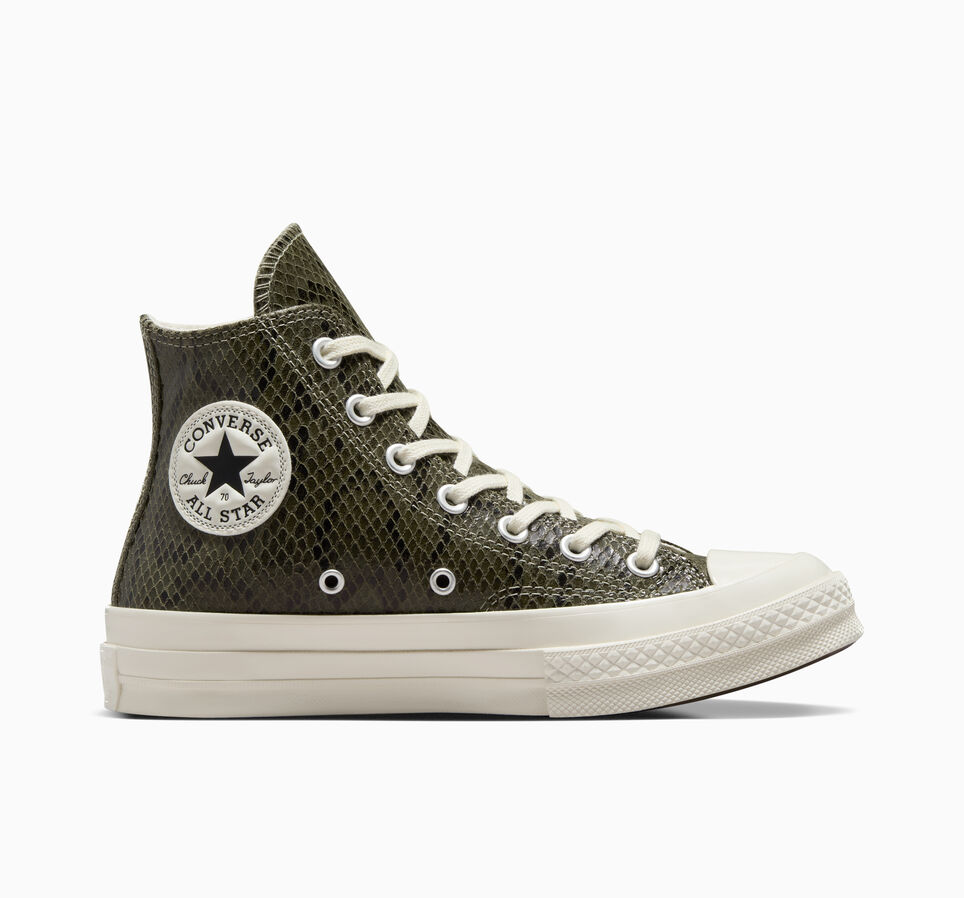 Chuck 70 Snakeskin Print Campo extra claro/Garza