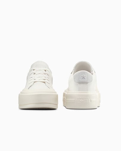 Converse Cruise Leather Rainwashed Grey/Vintage White, Heel View