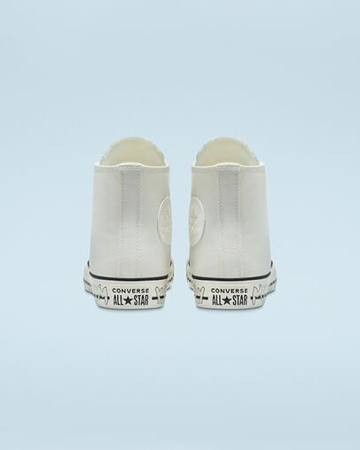 My Story Chuck Taylor All Star Egret/Hyper Pink/Schwarz, Heel View