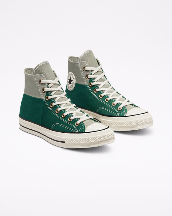 converse 70s low green