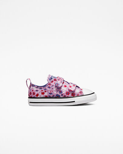 Chuck Taylor All Star Easy-On Paper Floral Beyond Pink/Washed Indigo, Outer Side View
