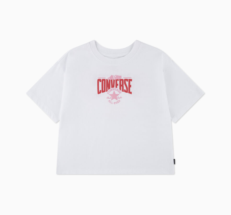 Multi Hit Graphic Boxy T-Shirt White