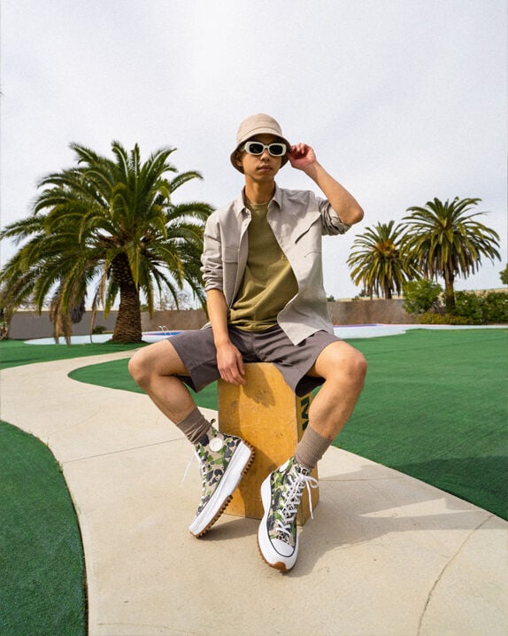 converse platform camo