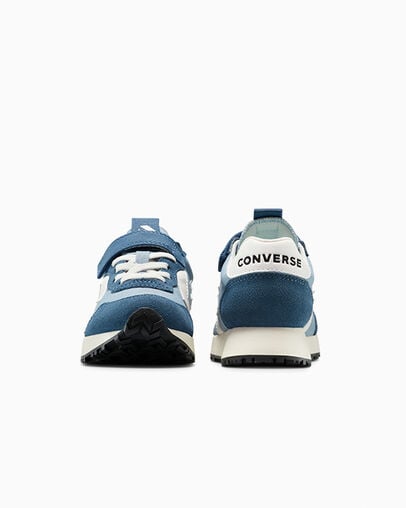 Converse Omega Trainer Easy-On Yeti Breath Blue/Slacker Blue, Heel View