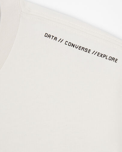 Camiseta All Star Patch Blanco vintage, Full Body View