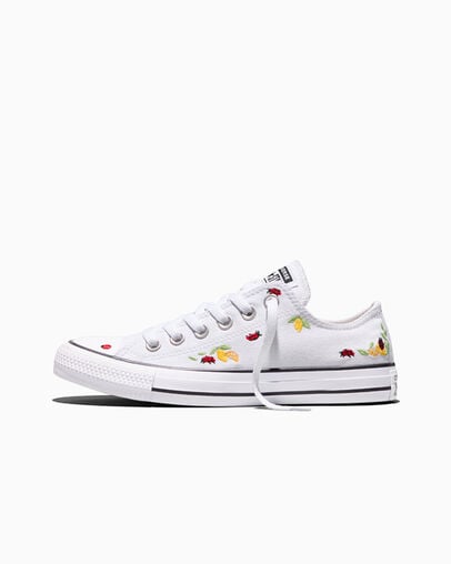 Chuck Taylor All Star Picnic White/Black/Sunny Outlook, Inner Side View