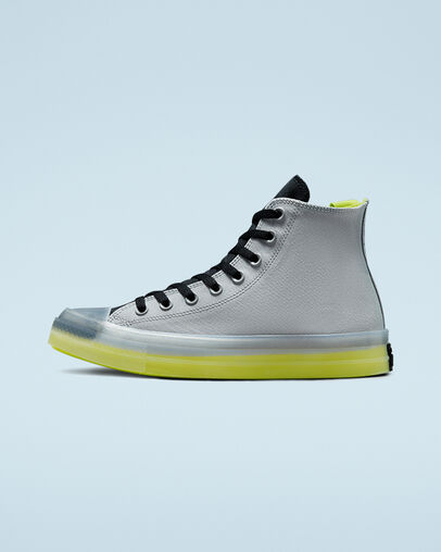 Chuck Taylor All Star CX Ash Stone/Black/Lime Twist, Inner Side View