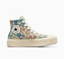 Chuck Taylor All Star Lift Platform Floral Tapestry Egret/Natural Ivory/Black