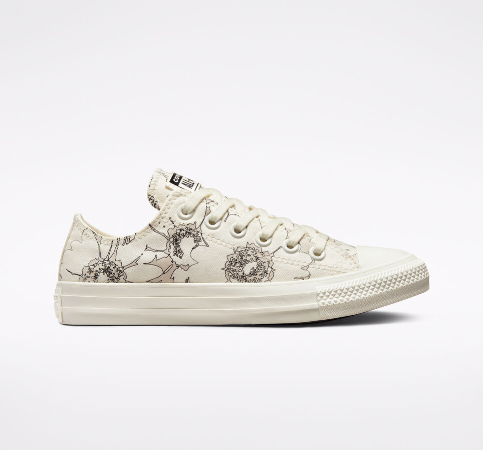 Chuck Taylor All Star Crafted Florals Egret/Desert Sand/Egret