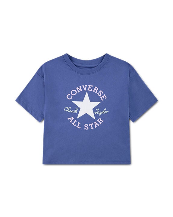 Chuck Taylor Patch Relaxed Short Sleeve T-Shirt Indigo Storm