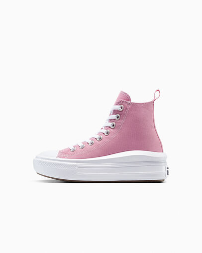 Chuck Taylor All Star Move Platform Cliffside Rose/White/Black, Inner Side View