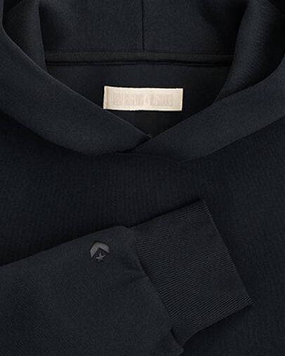 Shai Gilgeous-Alexander Fleece Hoodie Converse Black, Detail View
