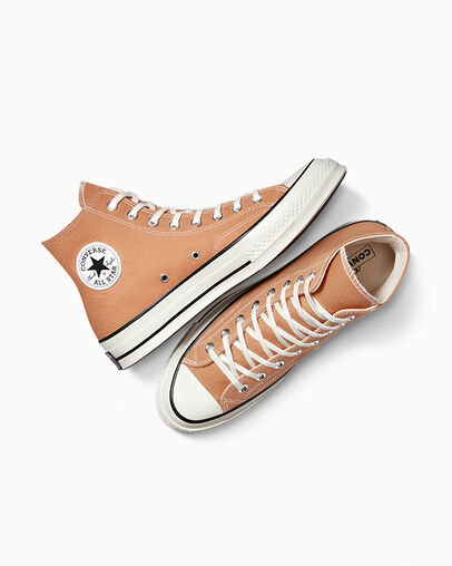 Chuck 70 Canvas Clay Court/Egret/Black, Angled View