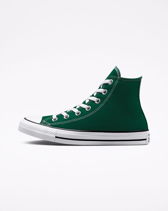 green khaki converse
