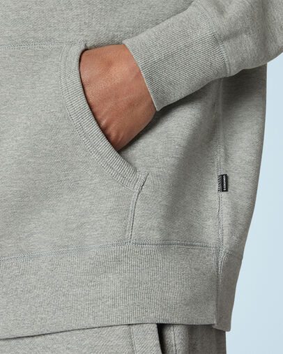 Pull-over hoodie Chuck Taylor Heritage M&eacute;lange gris vintage chin&eacute;, Detail View