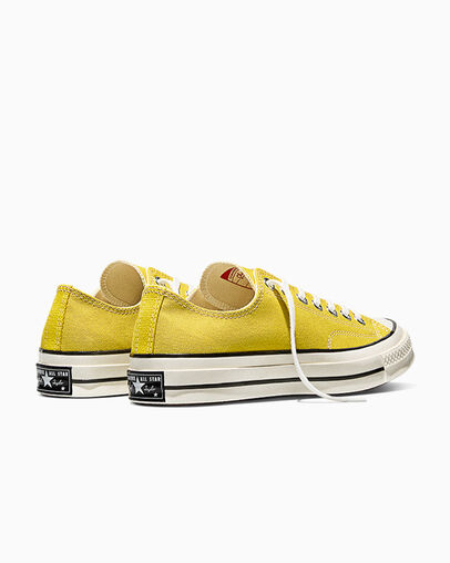 Chuck 70 Canvas Bright Outlook/Egret/Black, Heel View