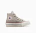 Chuck Taylor All Star EVA Lift Platform Suede Papyrus/Egret/Midnight Navy