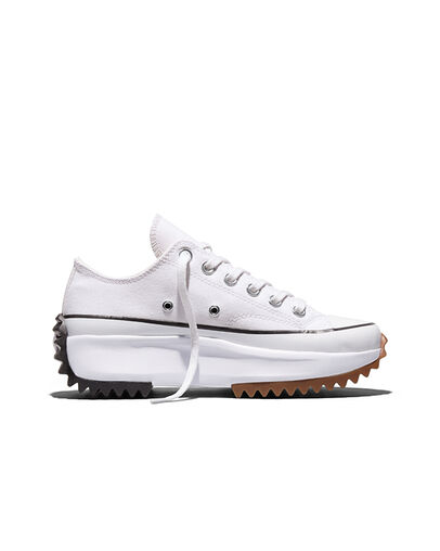 Run Star Hike Wit/Zwart/Gum, Outer Side View