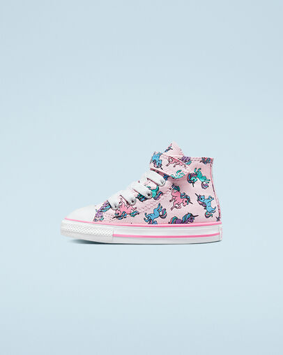 Chuck Taylor All Star Easy-On Unicorns Pink Foam/Pink/University Blue, Inner Side View