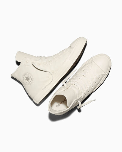 Converse Chuck Taylor All Star Tonal Leather Egret/Vintage Cargo/Egret — photo 7