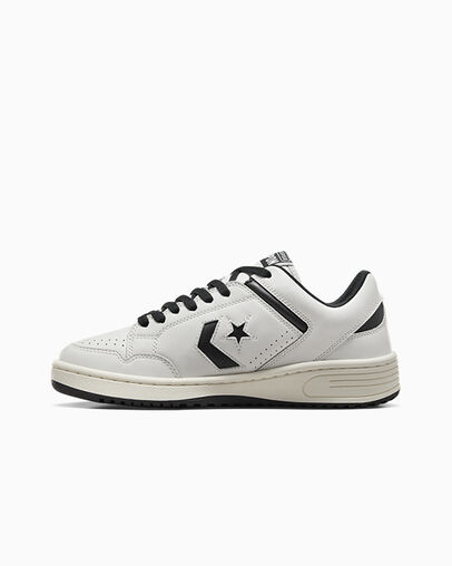 Converse Weapon Leather Blanco vintage/Negro, Inner Side View