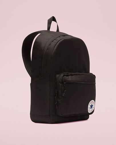 GO 2 Backpack Converse Black, 3/4 View