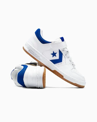 CL98 Easy-On White/Blue/White, Detail Angle View