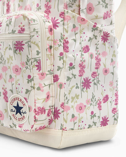 Go 2 Wildflowers Backpack Converse Egret Floral Aop