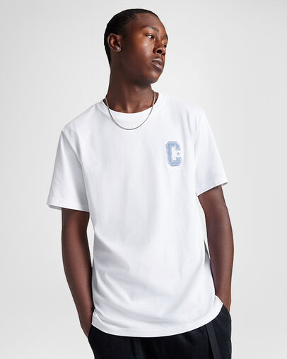 Retro Graphic T-Shirt Blanco, Front View