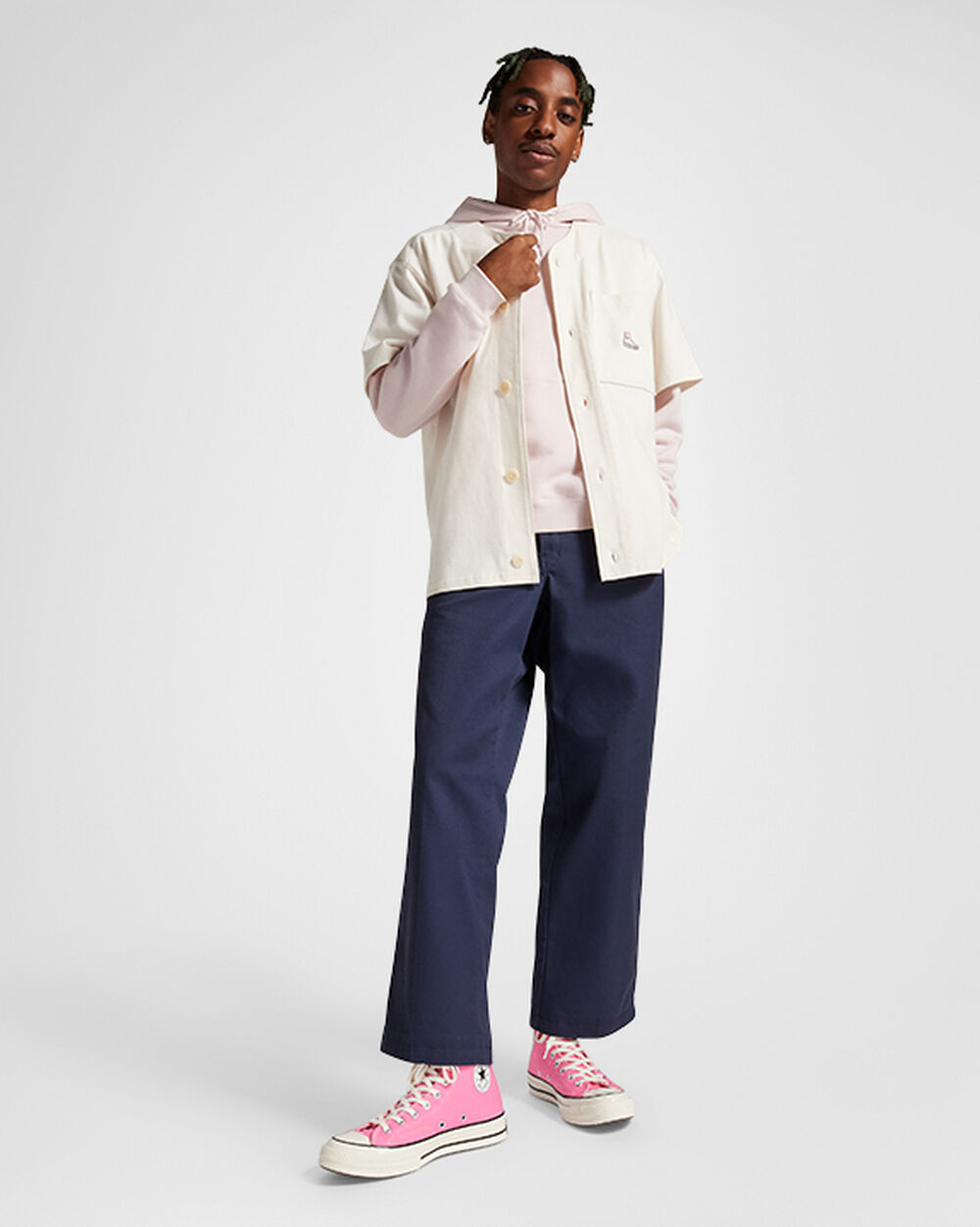 Converse Converse Chuck 70 sneaker roze/egret/zwart