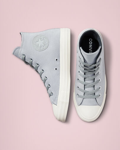 Cozy Utility Chuck Taylor All Star Ash Stone/Ash Stone/Egret, Top and Side View