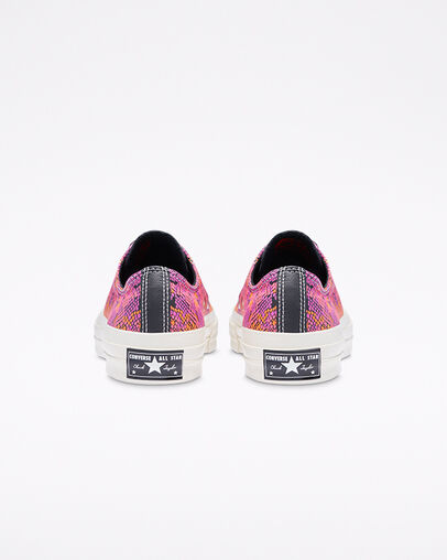 Chuck Taylor All Star Digital Daze Digital Blue/Egret/Black, Heel View