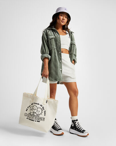 Sac fourre-tout &agrave; motif saisonnier Aigrette Converse