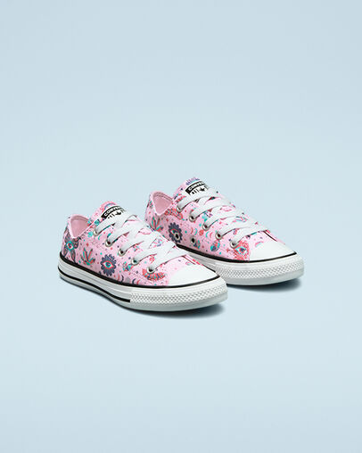 Chuck Taylor All Star Mystic Gems Pink Foam/Slate Lilac, Angled View