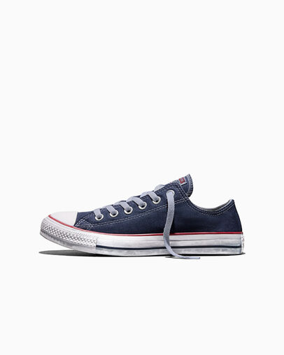 Chuck Taylor All Star Dip Dye Wide Width Ensign Blue Dyed, Inner Side View