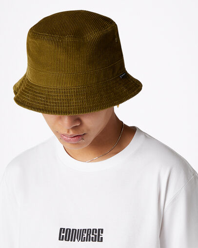 Novelty Bucket Hat Dark Moss