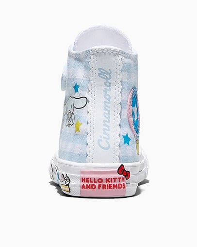 Converse x Hello Kitty And Friends Chuck Taylor All Star Easy-On Cinnamoroll Baby Blue/White/White, Detail Angle View