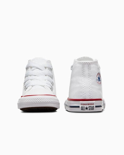 Chuck Taylor All Star Canvas Optical White, Heel View